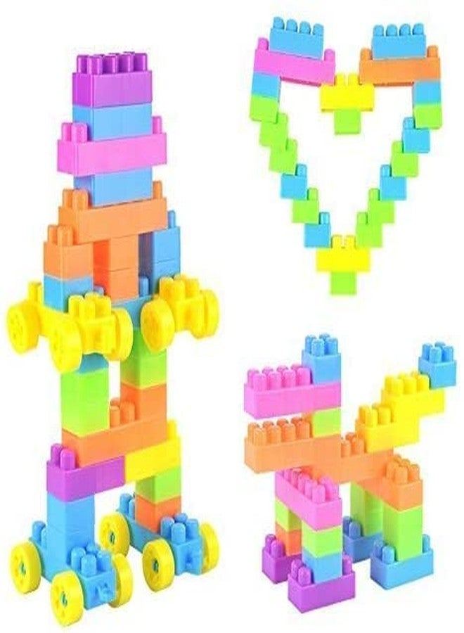 RUTV Building Block Game for Kids, Boys, Children - Certified European Safety Standards (100 Pieces Small Blocks Bag Packing, Best Gift Toy) - Image 2